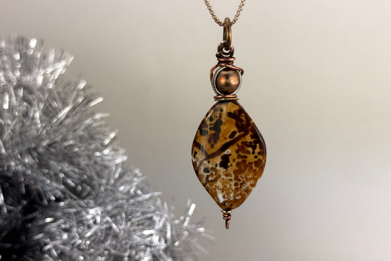 Leopard Stone Pendant