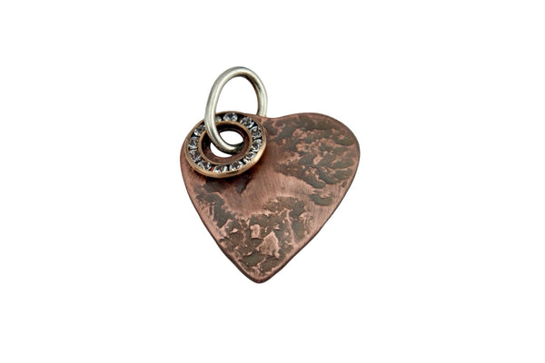 Weathered Heart Pendant