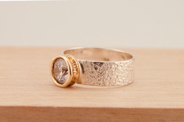 Sand And Stone Ring