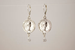 Roman Coin earrings