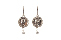 Roman Coin earrings