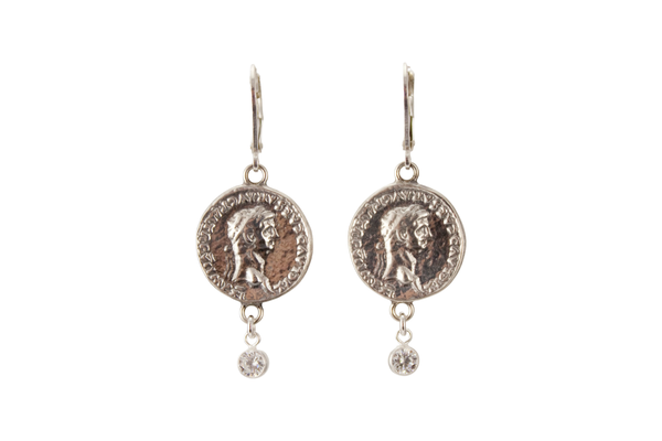 Roman Coin earrings