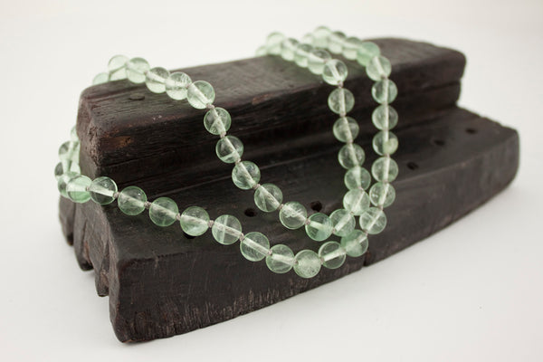 Fluorite Hand Knotted Necklace