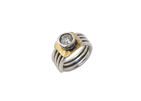 Triple Coil Ring