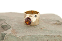 Rhonda's Garnet Ring